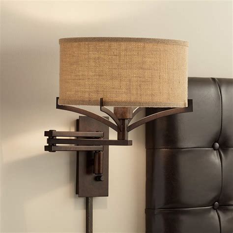 Tremont Bronze Metal Swing Arm Wall Lamp 5x398 Lamps Plus