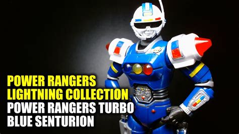 Blue Senturion Lightning Collection Hasbro Power Rangers Turbo In Space