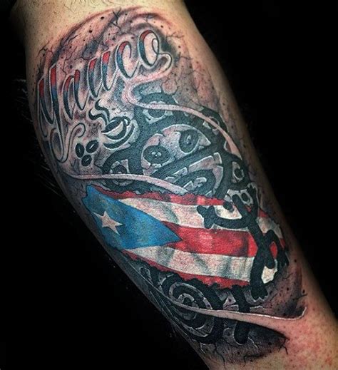Patriotic puerto rican flags collection temporary tattoos. Top 77 Taino Tribal Tattoo Ideas [2020 Inspiration Guide ...