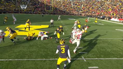 Ohio State Vs Michigan Game Summary November 28 2015 Espn