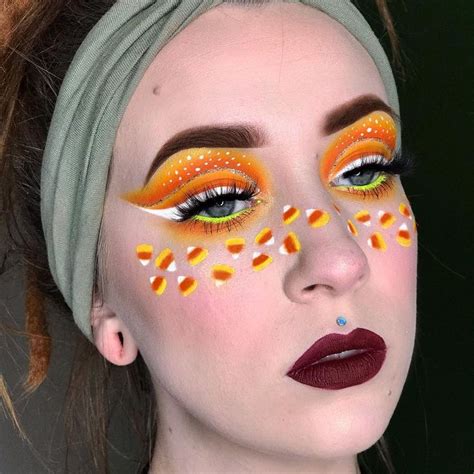 Spooky Look Day 22 Candy Corn Freckles Inspired By Venomtoyaveins Hi