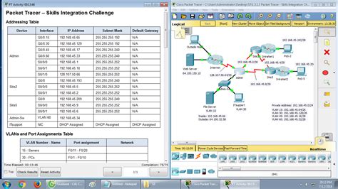 Ccnav6 S3 1313 Packet Tracer Skills Integration Challenge