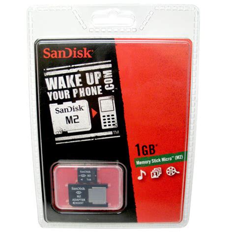 The memory stick is a removable flash memory card format, originally launched by sony in late 1998. NEW Genuine SANDISK1GB MICRO Memory STICK M2 Memory Card w ...