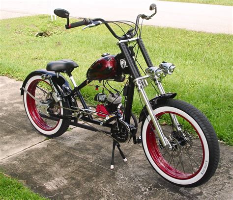 Photo Gallery Gas And Electric Bike Builds Pedalchopper Low Rider