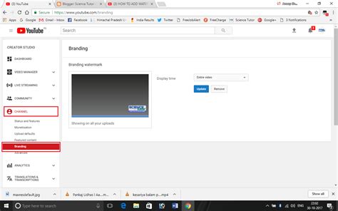 How To Add Branding Watermark And Subscribe Button On Youtube Channel