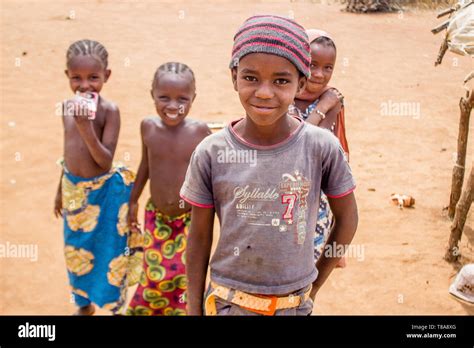 Little Fulani Kids At Their Home In Shaape Village Abuja Nigeria