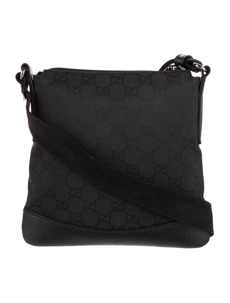 Gucci Gg Nylon Crossbody Bag Handbags Guc161714 The Realreal