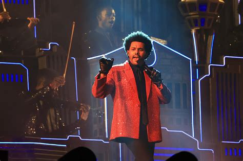 The Weeknd Performs At The Super Bowl Halftime Show