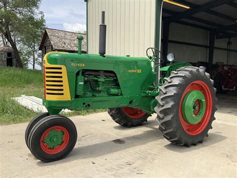 1955 Oliver Super 88 2wd Row Crop Tractor Bigiron Auctions