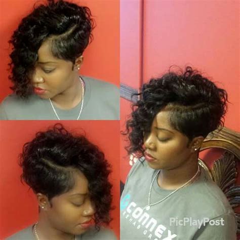 Short 27 Piece Hairstyles With Curly Hair Black Hair Diary