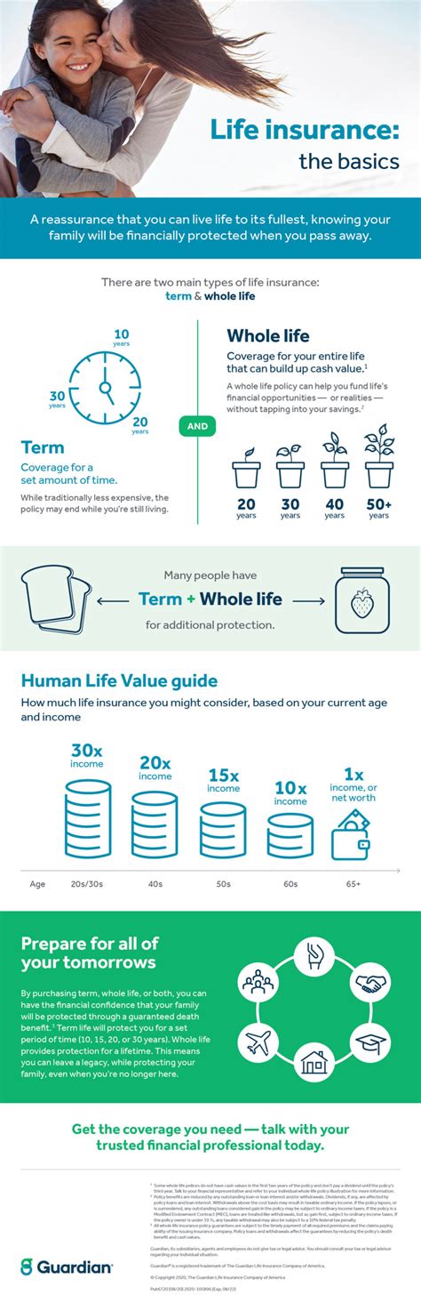 Infographic Life Insurance The Basics Forest Hills Financial Group