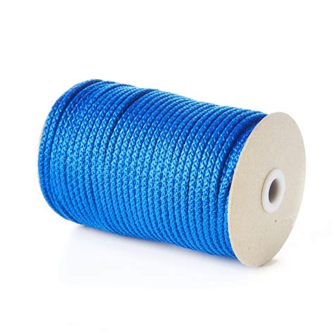 Royal Blue 5mm Round Knitted Cord Kalsi Cords Leicester Uk
