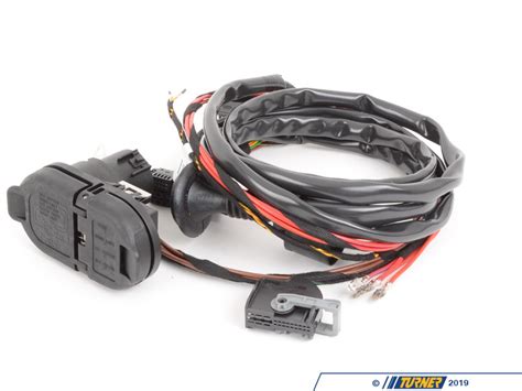 Click on the image to enlarge, and then save it to your computer by right clicking on the image. 82712349500 - Genuine BMW Tow Hitch Wiring Kit - F15 F16 | Turner Motorsport