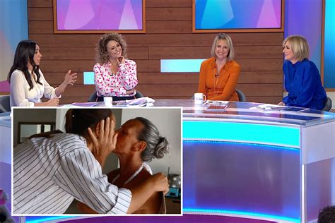 Loose Women Squeal And Cringe Over Sam Faiers On The Lips Kiss With