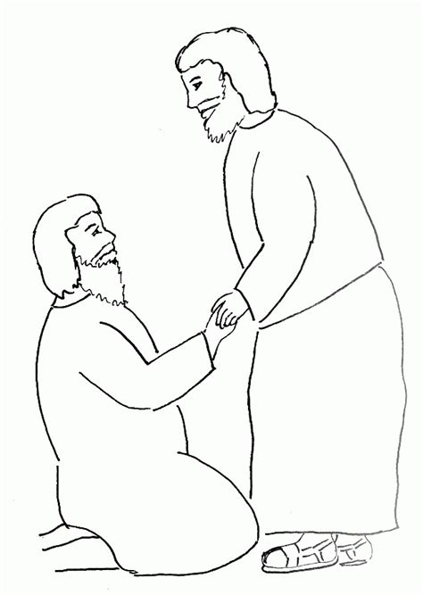 34 Peter And John Heal A Lame Man Coloring Pages Free Printable