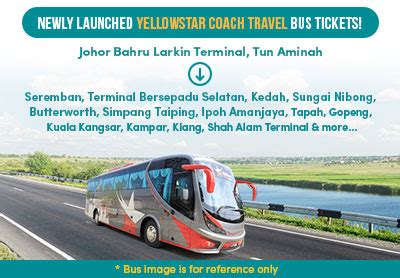 Use busbud to book your trip online, in your own language and currency, wherever you are. New Launch! Yellowstar Coach Travel Bus Tickets Available Now.