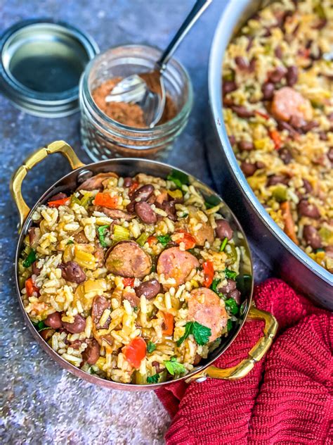 Easy Cajun Red Beans And Rice With Sausage Rosemary And Maple