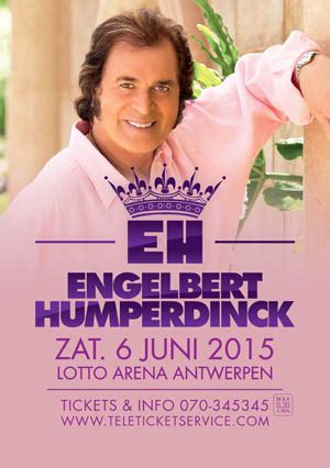 Busy as ever with his touring schedule,humperdinck has sold 150 million records over his career, resulting in 64 gold and 24 platinum albums. Wereldster Engelbert Humperdinck komt naar België!