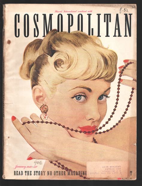 Cosmopolitan 11949 Cosmo Cover Girl By Al Parker Pulp Fiction Fashions