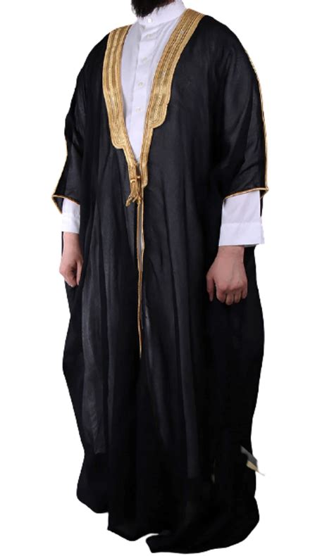 Arab Mens Bisht Cloak Mens Abaya In 2023 Arab Dress Moroccan