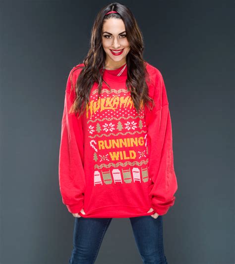 Ugly Christmas Sweater Brie Bella Wwe Divas Photo Fanpop