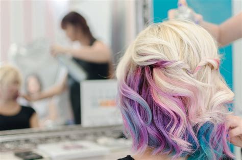 Hidden Rainbow Hair The Hair Trend You Need To Try This Summer Shear