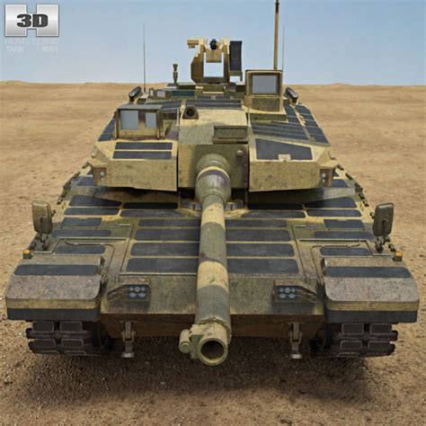 Altay Tank 3d Model Military On Hum3d