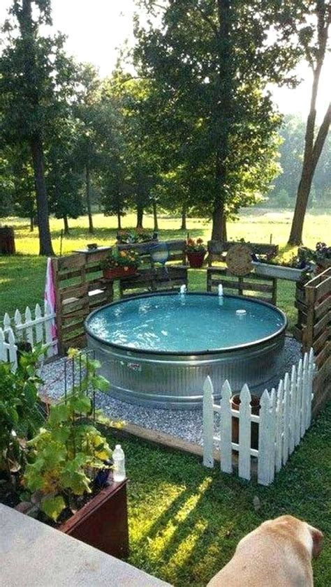 9 Inspiring Above Ground Pools For Small Backyards Collection Small Pool Design Swimming