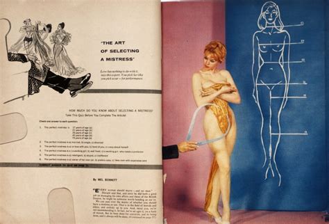 How To Choose A Mistress An Art In The Politically Incorrect 1960s