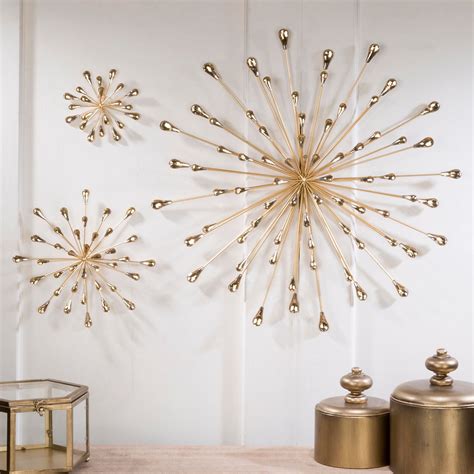 The Best 2 Piece Starburst Wall Décor Set By Wrought Studio