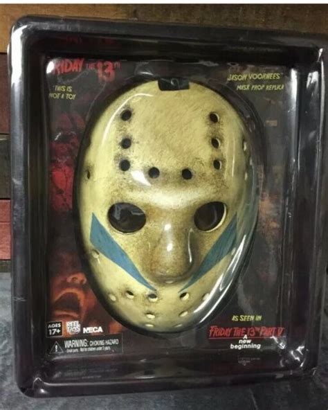 Neca Friday The 13th Part 5 Prop Replica Jason Voorhees Hockey Mask