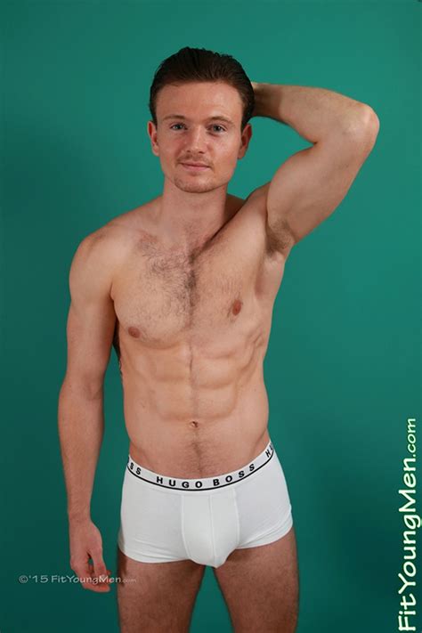 20 Year Old James Hallows Strips Down To His Sexy