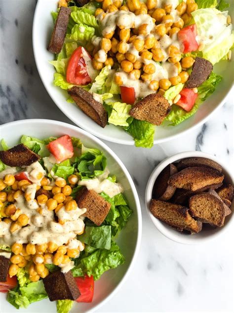 Bake 10 to 14 minutes or until juice of chicken is clear when center of thickest part is cut (at least 165°f). Crispy Buffalo Chickpea Caesar Salad with Homemade ...