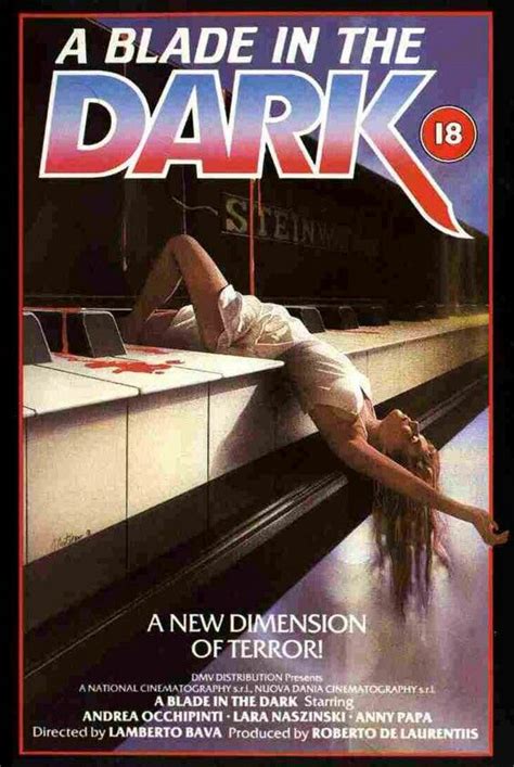 A Blade In The Dark 1983 The Darkest Horror Movie Posters Film Structure
