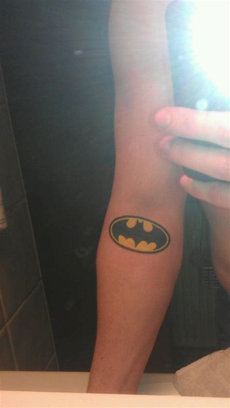 An american cultural icon, batman and batman tattoos has garnered enormous popularity and is among the most identifiable comic book characters. Batman tattoo logo by GinningRanger on deviantART | Batman tattoo, Tattoos, Batman logo tattoo