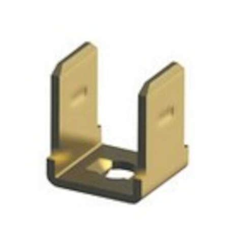 Hardware Specialty Keystone Rivet Mount Male Brass Quick Fit Terminal Tab