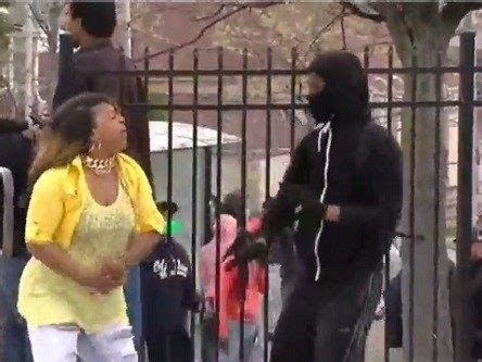 Watch Mom Smacks Down Son After Allegedly Participating In Baltimore Riots Breitbart