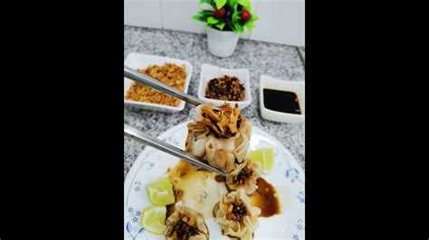 Homemade Siomai Wrapper And Chicken Siomailorna Quinto Youtube