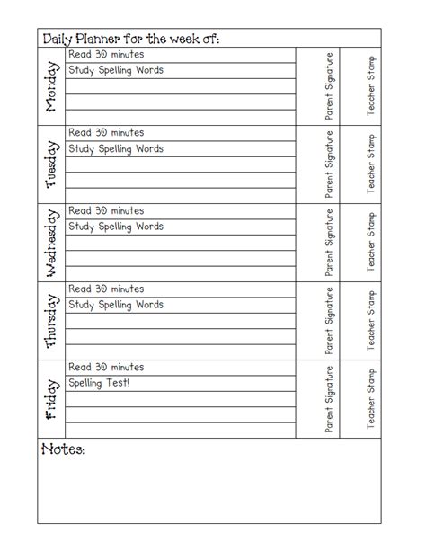 97 Report 2nd Grade Class Schedule Template Now By 2nd Grade Class
