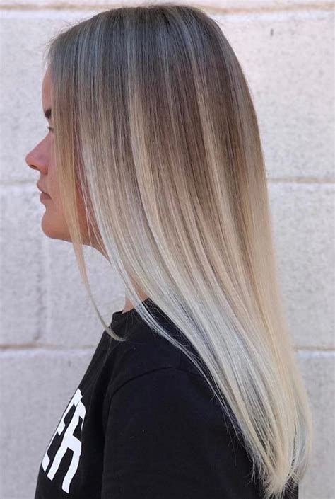 Hair goals, hair inspo, nail goals, nail polish inspiration, balayage, ashy blonde, pink hair, sunday riley, drunk elephant, fenty beauty, makeup swatches rooted cold blonde. 30 Ash Blonde Hair Color Ideas That You'll Want To Try Out ...