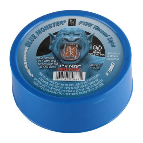 70887 Blue Monster 70887 Blue Monster 1 Ptfe Thread Seal Tape