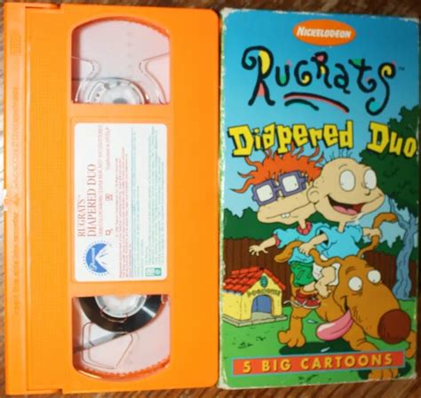 Nickelodeon Rugrats Diapered Duo Vhs Picclick Uk Sexiz Pix