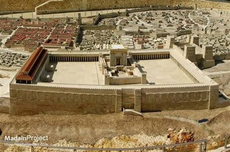 Second Temple Model Temple Mount Jerusalem Temple