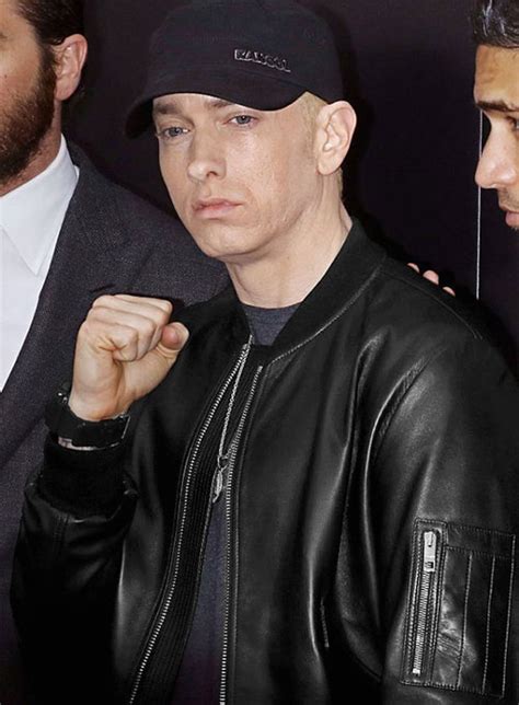Eminem Red Carpet Leather Jacket Buy Eminem Leather Jacket Online