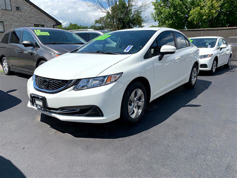 Used 2015 Honda Civic 4dr Cvt Lx For Sale In Rochester Ny 14624 On Trac