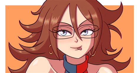 Boobs Breasts Sexy Android 21 Portrait Pixiv