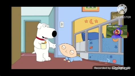 Stewie Griffin Is Afraid Of Tinky Winky Gets Shot Tinky Winky Youtube