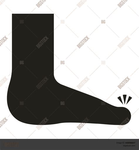 Foot Finger Care Vector Photo Free Trial Bigstock
