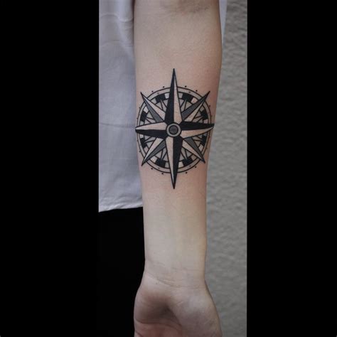 Compass Star Tattoo Best Tattoo Ideas Gallery