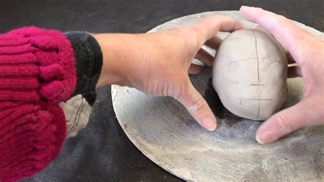 How To Sculpt A Head In Clay Pt 1 Youtube
